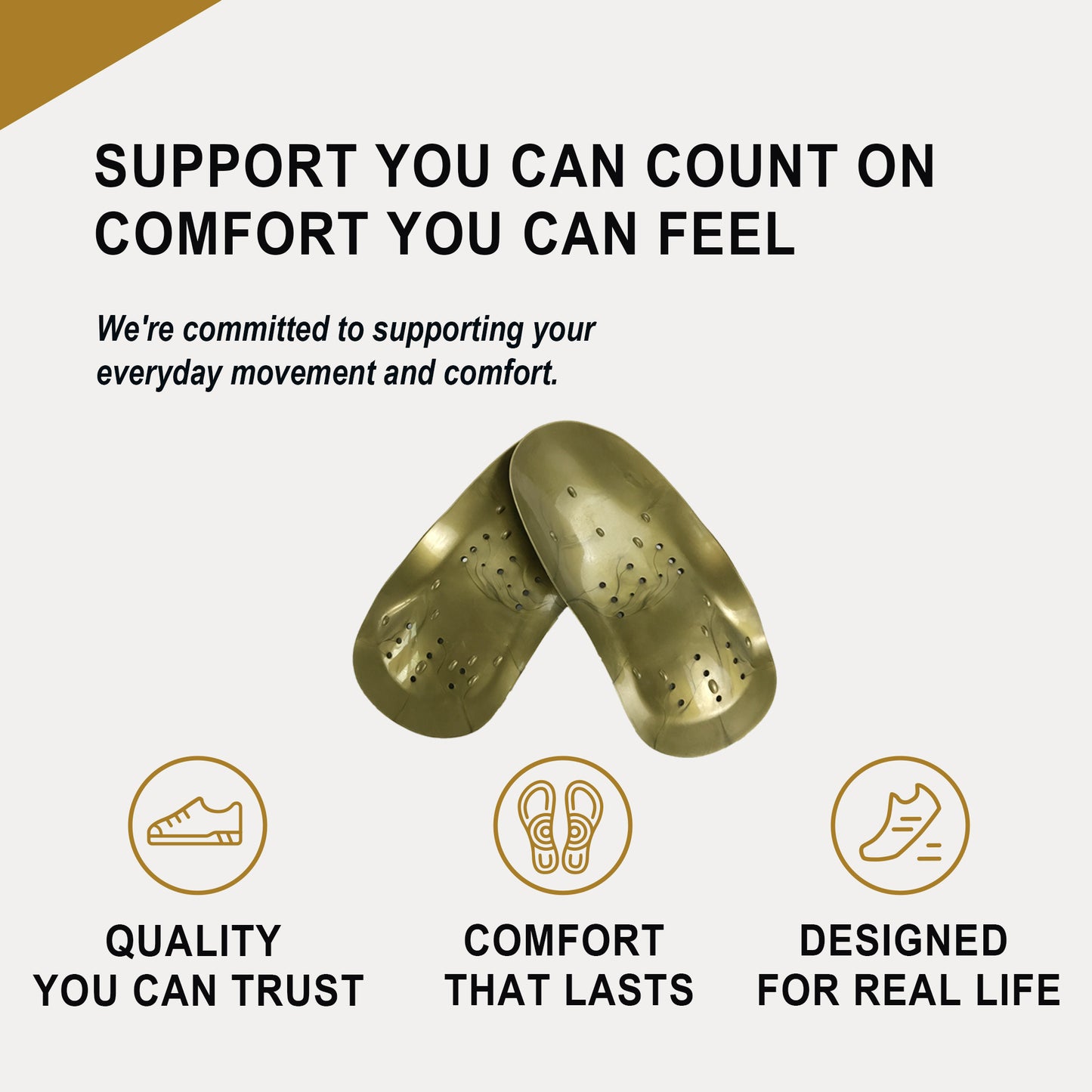 Heavy Duty Arch Support Insoles, Relieve Flat Foot, High Arch, Foot Pain, Arch Supports Inserts, Plantar Fasciitis, Flat Feet Insoles for Men & Women
